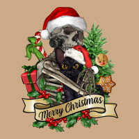 Merry Christmas Skeleton With Black Cat Vintage Hoodie | Teevron