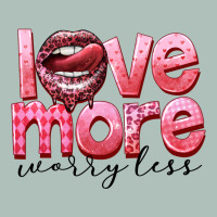 Love More Worry Less Heavyweight Hoodie | Teevron
