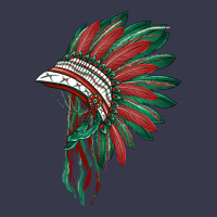 American Flag Indian Headdress Long Sleeve Tee | Teevron