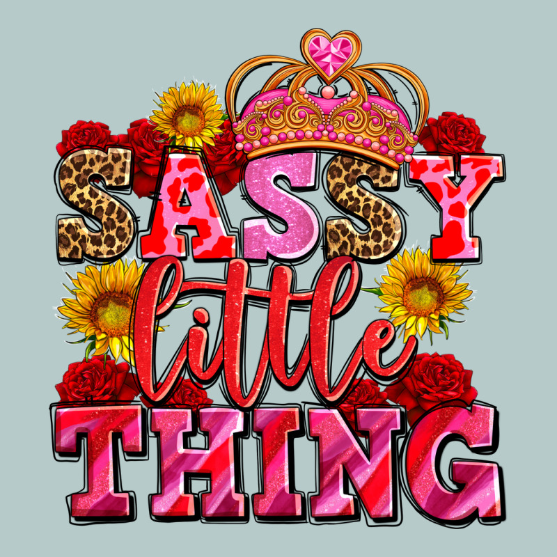 Sassy Little Thing With Crown Heavy Core Tee by AdoDesignShop | Teevron