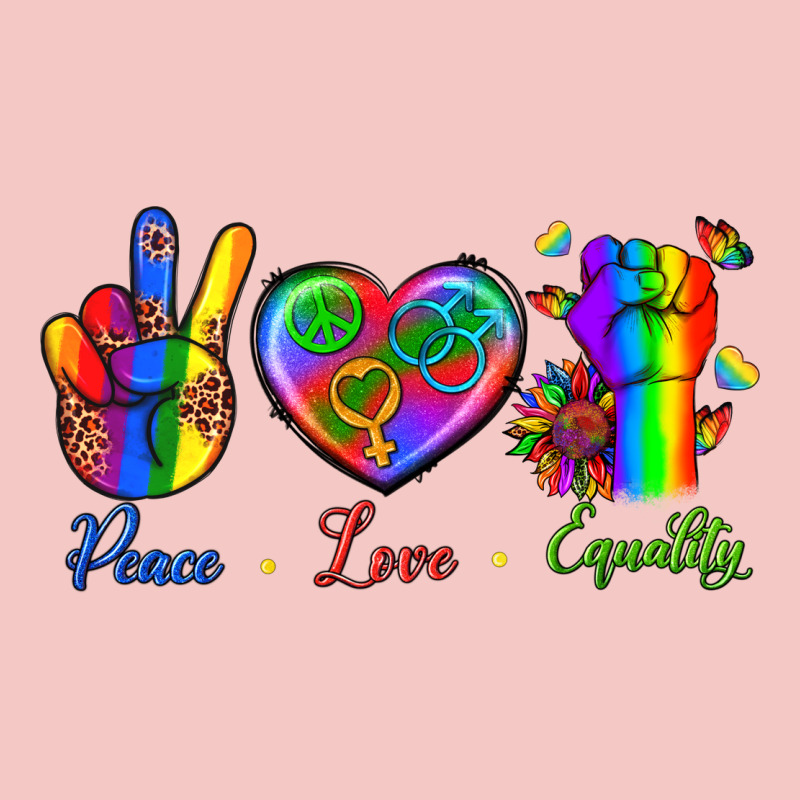 Peace Love Equality Urban Heavy Tee by BundleAndBundleShop | Teevron