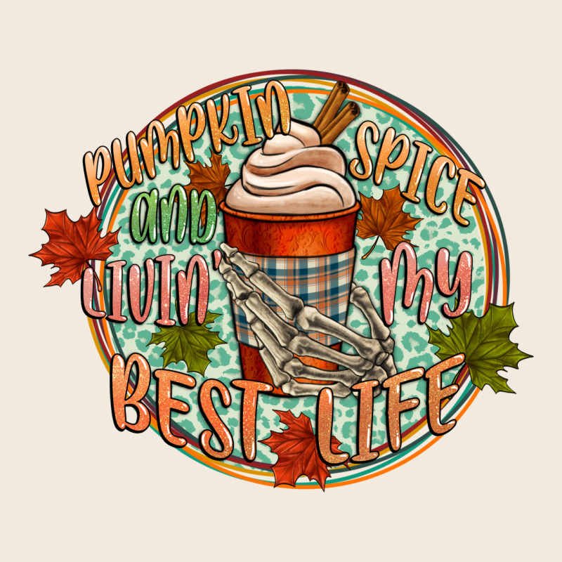 Pumpkin Spice And Livin My Best Life Zipper Hoodie by CowGirlArtShop | Teevron