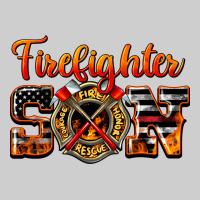 American Flag Firefighter Son Premium Tee | Teevron