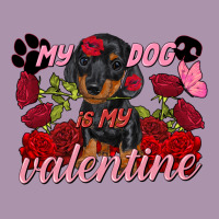 My Dog Is My Valentine's Day Heavyweight Hoodie | Teevron