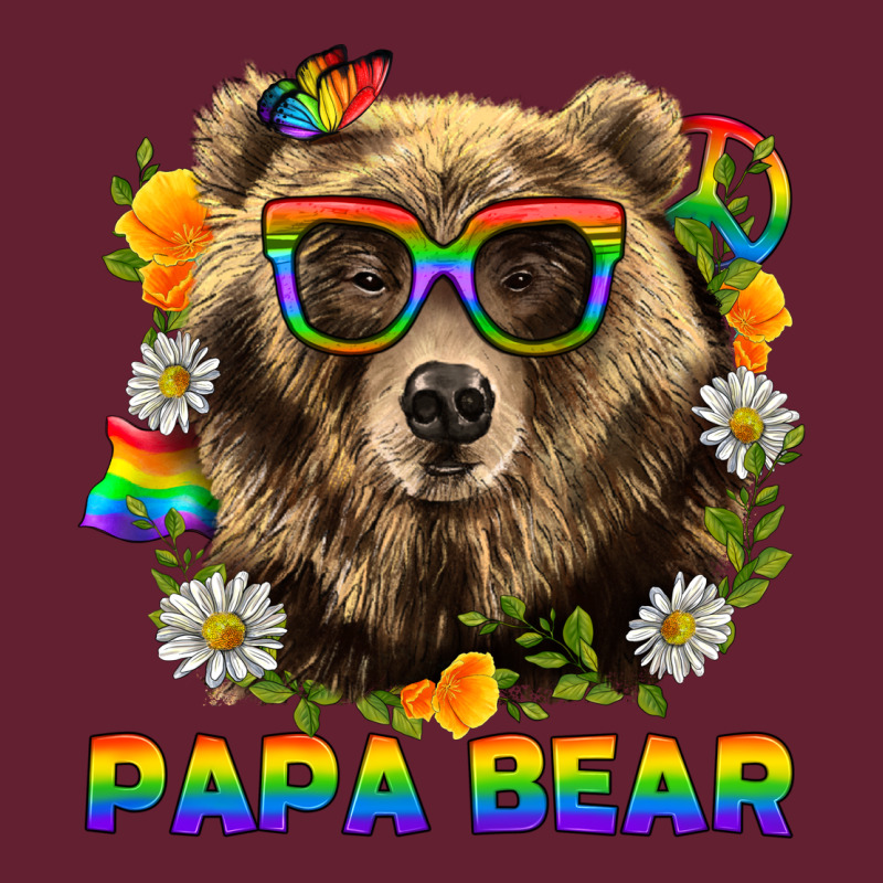 Papa Bear Pride Lgbtq+ Classic Tee by BundleAndBundleShop | Teevron