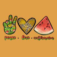 Peace Love Watermelon Premium Hoodie | Teevron