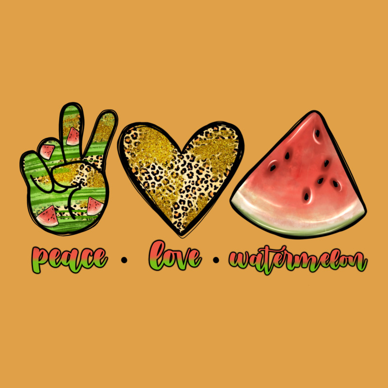 Peace Love Watermelon Premium Hoodie by JahusDesignShop | Teevron