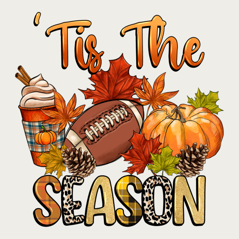 Tis The Season Football Zipper Hoodie by CowGirlArtShop | Teevron