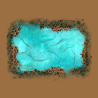 Gemstone Leopard Background Vintage Tee | Teevron