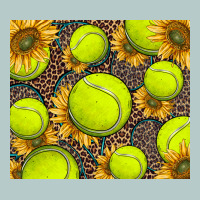 Tennis Ball With Sunflower And Racket Heavy Core Tee | Teevron
