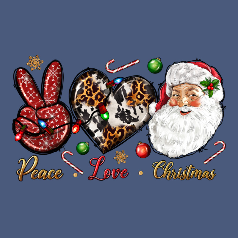 Peace Love Christmas Vintage Hoodie by NancyCooperArtShop | Teevron