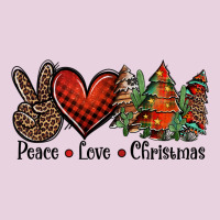 Peace Love Western Christmas Trees Ladies Tee | Teevron