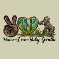 Peace Love Baby Gorilla Heavy Core Tee | Teevron