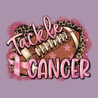 Tackle Cancer Football Heavyweight Hoodie | Teevron