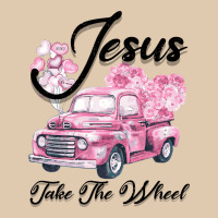 Leopard Floral Pink Car Jesus Take The Wheel Heavyweight Sweatshirt | Teevron