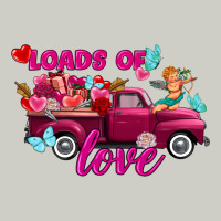 Loads Of Love Valentine's Day Truck Heavyweight Hoodie | Teevron
