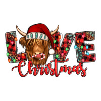 Love Christmas Highland Cow And Turquoise Gemstone Premium Tee | Teevron