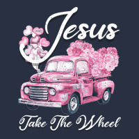 Leopard Floral Pink Car Jesus Take The Wheel Heavyweight Sweatshirt | Teevron