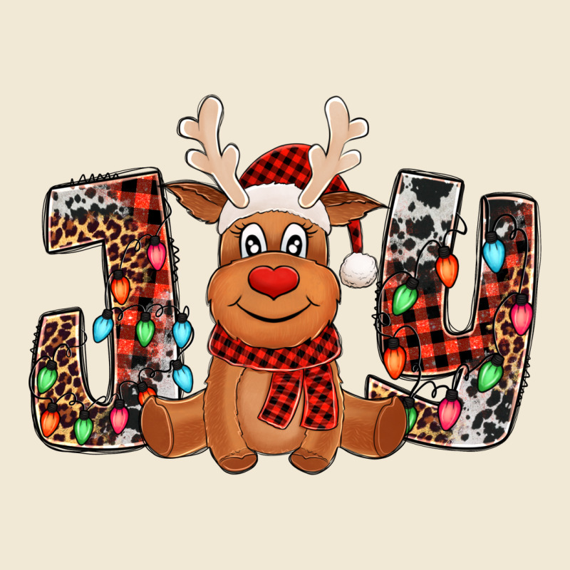 Joy Christmas Reindeer Premium Tee by Jasminsmagicworld | Teevron