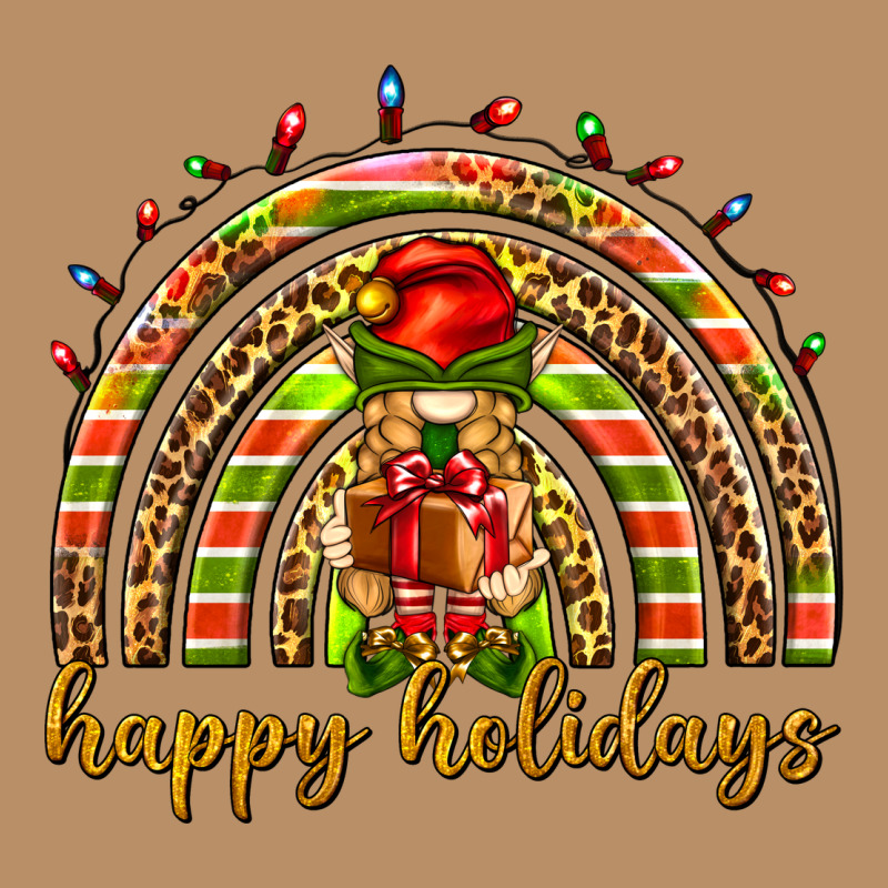 Happy Holidays Elf Gnome Vintage Hoodie by NancyCooperArtShop | Teevron
