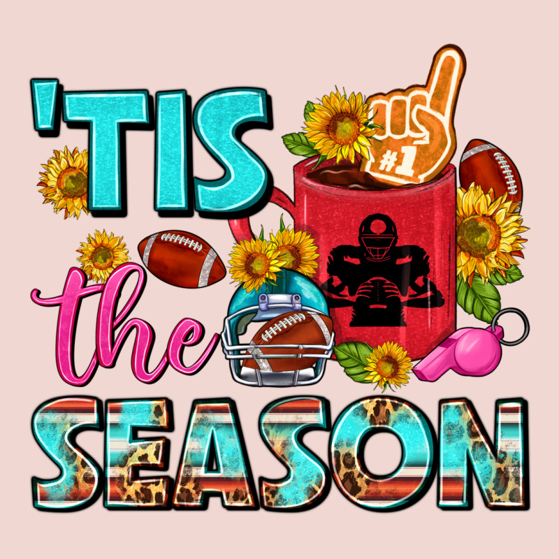 Tis The Season Football Coffee Mug Premium Sweatshirt by FaDigitalArtStudio | Teevron