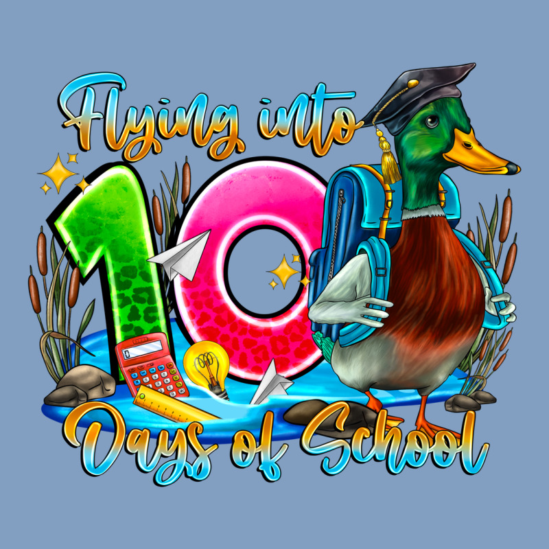 Name Flying Into 100 Days Of School Urban Hoodie by CowhideDigitalArt | Teevron