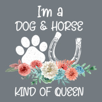 Im A Dog And Horse Kind Of Queen Heavyweight Sweatshirt | Teevron