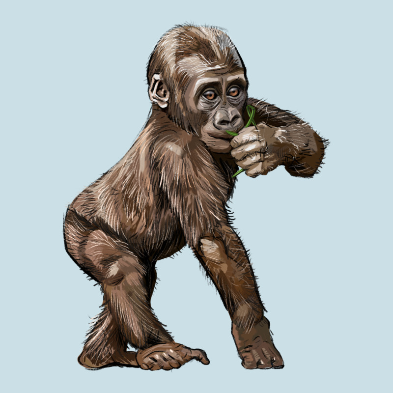 Baby Gorilla Ladies Tee by LillyAllenDesigns | Teevron