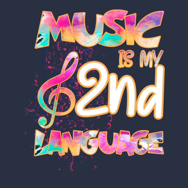 Cool I Love Music Shirt Gifts Music Is My Second Language Heavyweight Sweatshirt by Bettercallsaul | Teevron