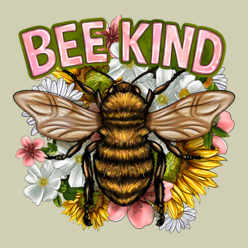 Bee Kind Heavy Core Tee by NancyCooperArtShop | Teevron
