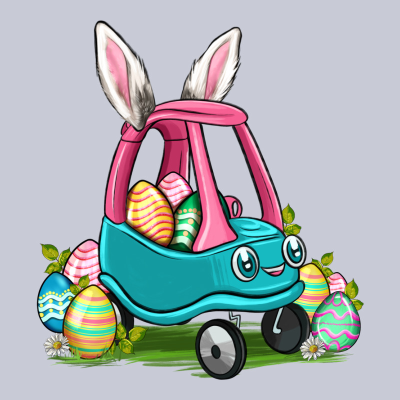 Easter Toddler Car Heavyweight Hoodie by OliviaCreatesArt | Teevron