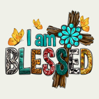 I Am Blessed Cross Urban Heavy Tee | Teevron