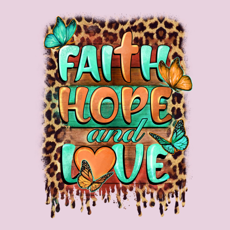 Faith Hope And Love Ladies Tee by BarkalooDesign | Teevron