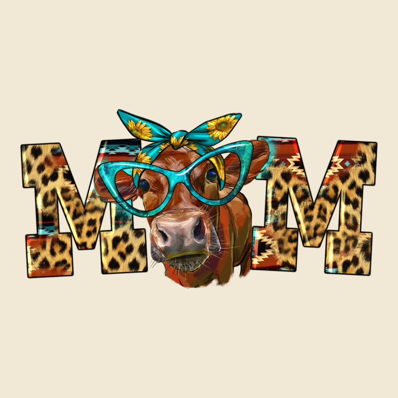 Western Mom Red Angus Cow Premium Tee by LillyAllenDesigns | Teevron