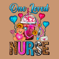 One Loved Nurse Valentines Day Frappe Coffee Heavyweight Hoodie | Teevron