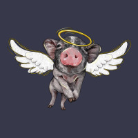 Angel Baby Pig Long Sleeve Tee | Teevron