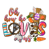 Oh How He Loves Us Zipper Hoodie | Teevron