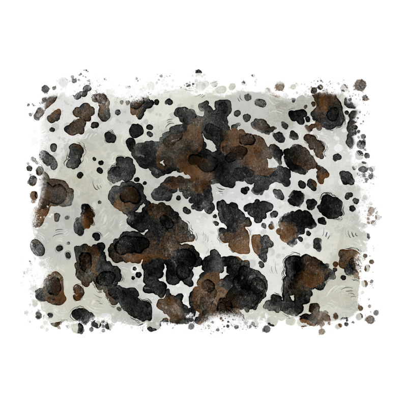 Cowhide Background Ladies Tee by BarkalooDesign | Teevron