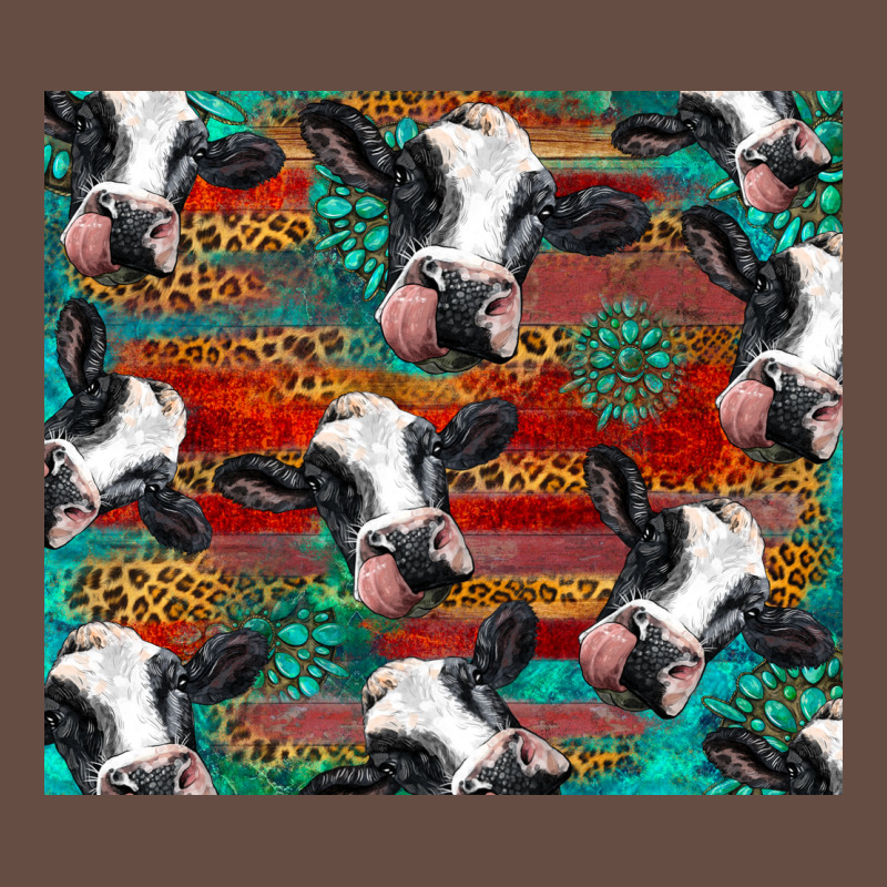 Holstein Cows With Gemstone Long Sleeve Tee by BarkalooDesign | Teevron