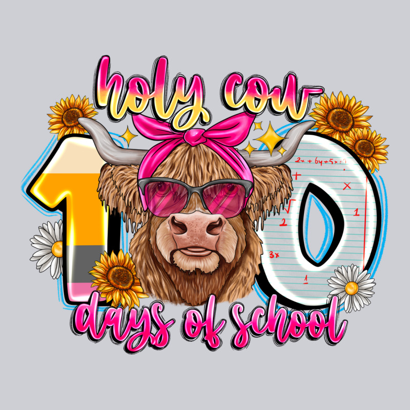 Holy Cow 100 Days Of School Urban Hoodie by CowhideDigitalArt | Teevron