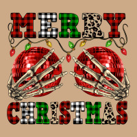 Merry Christmas Skeleton Hands Boobs Vintage Hoodie | Teevron