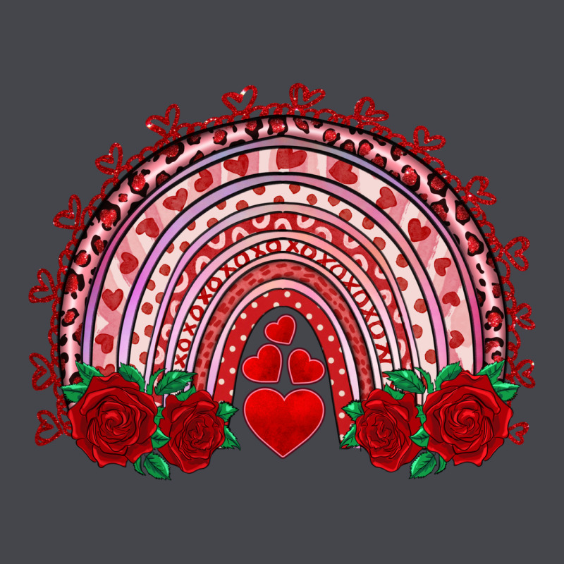 Valentines Day Rainbow With Roses Long Sleeve Tee by RanaPortraitStore | Teevron