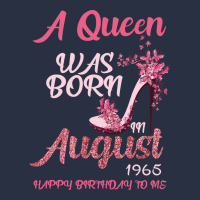 A Queen Was Born In August 1965 Happy Birthday To Me 55 Years Old Heavyweight Sweatshirt | Teevron