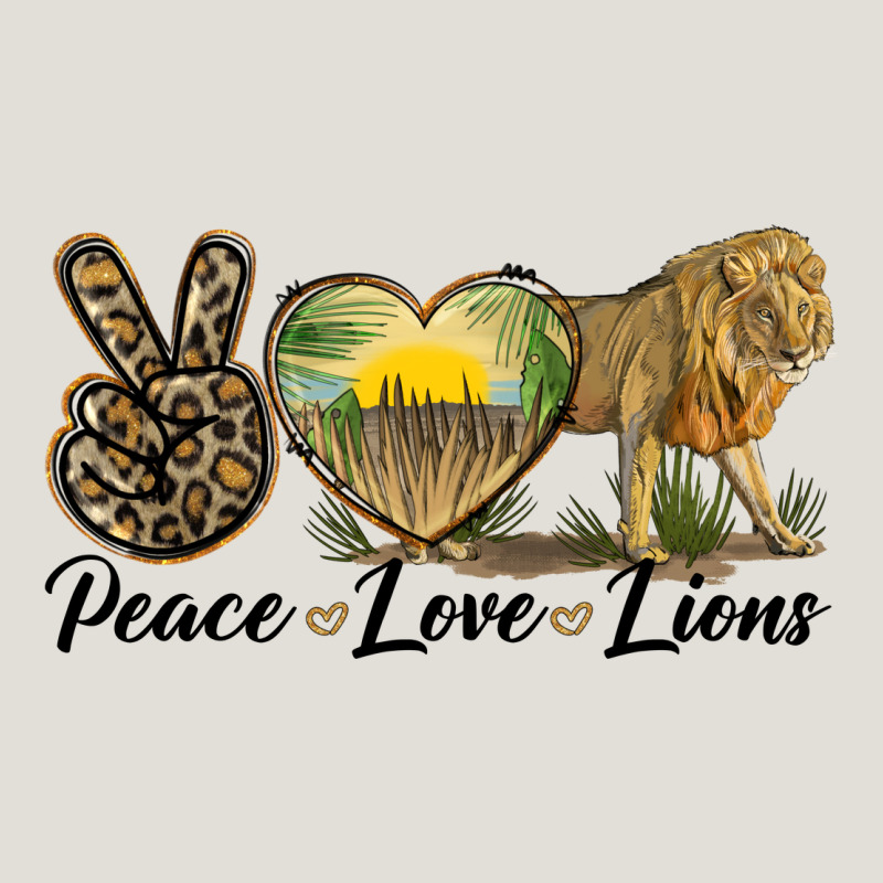 Peace Love Lions Heavy Core Tee by LillyAllenDesigns | Teevron