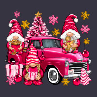 Pink Christmas Gnomes Truck Vintage Hoodie | Teevron