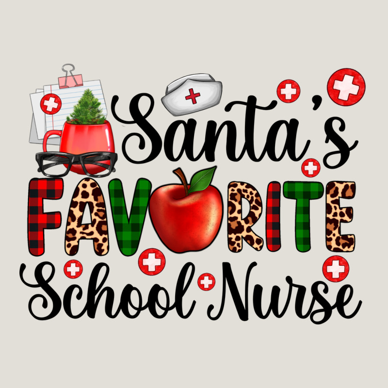 Santa's Favorite  School Nurse Heavy Core Tee by AdoDesignShop | Teevron