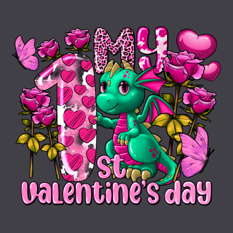 My First Valentine's Day Dragon Heavyweight Hoodie by FaDigitalArtStudio | Teevron