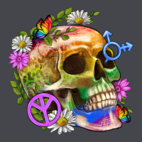 Pride Skull And Transgender Symbol With Peace Classic Tee | Teevron