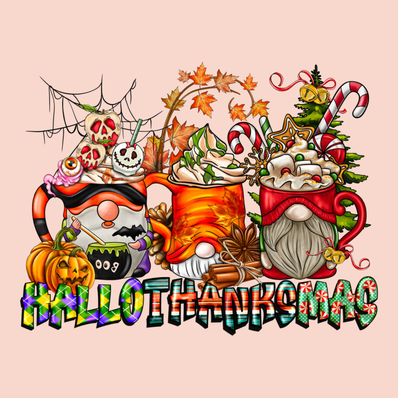 Hallothanksmas Gnome Coffee Cups Urban Hoodie by CowhideDigitalArt | Teevron