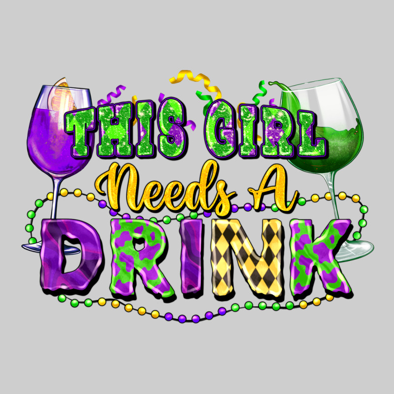 This Girl Needs A Drink Premium Sweatshirt by FaDigitalArtStudio | Teevron
